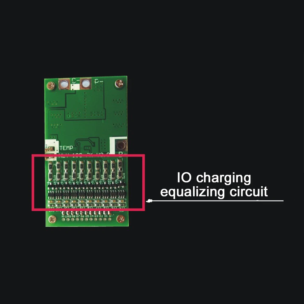 10S 36V 30A 18650 Battery Protection Board Lithium battery Charging protection module with temperature control protection