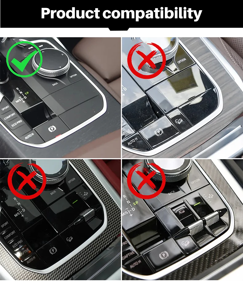 Storage Box For BMW G20 F40 G01 G05 G26 G02 G07 G06 F44 3 Series 4 Series X3 X5 X7 i4 LHD Modification Console Gear Shift Easy