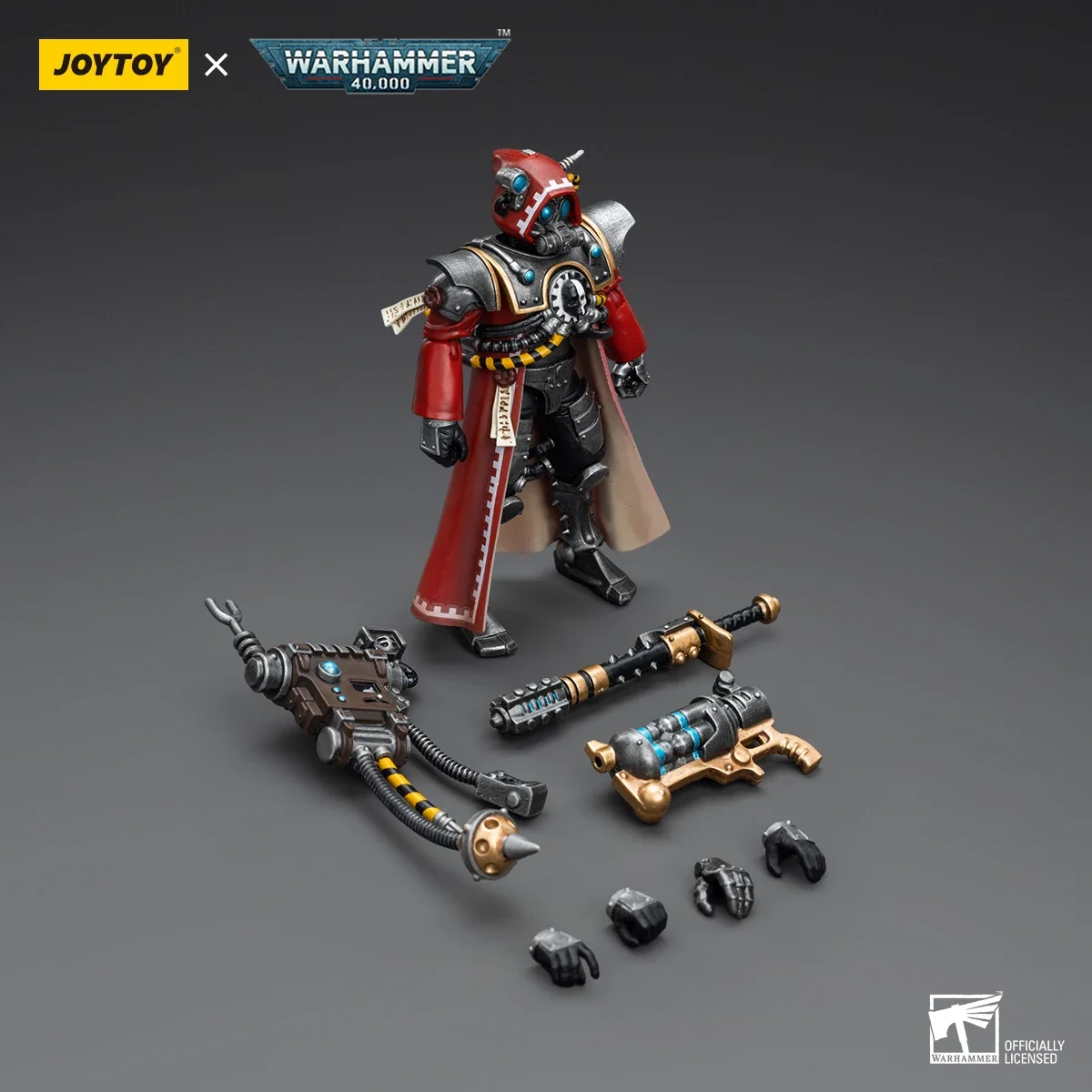 [IN STOCK] JOYTOY Warhammer 40k 1/18 Action Figures Adeptus Mechanicus Skitarii Collections Figures