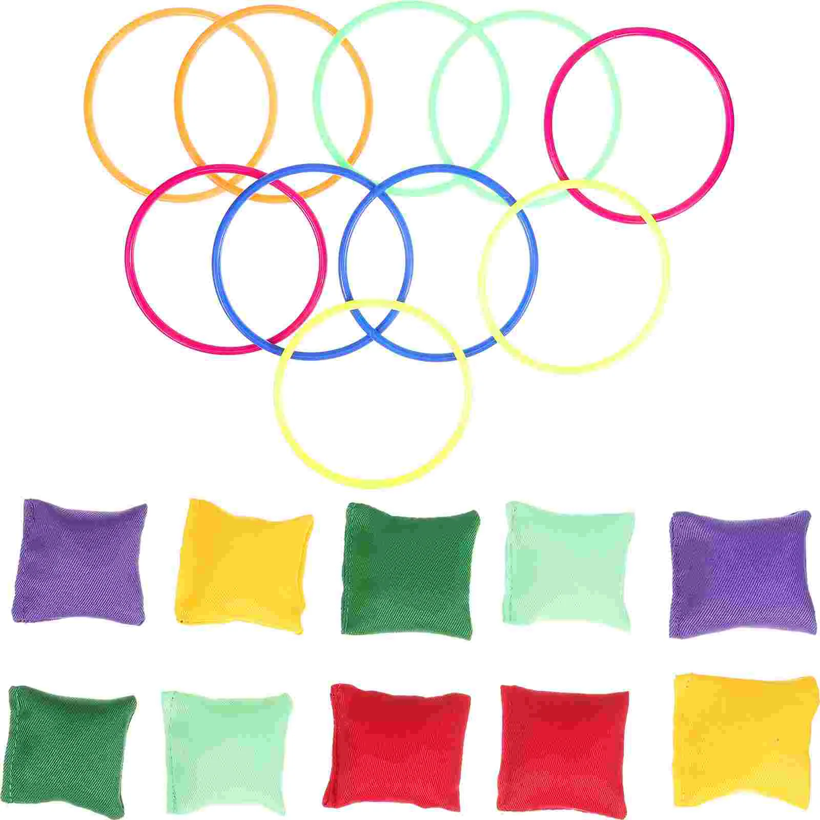 

10 Sets Throwing Toys Bean Bags Baby Mini for Kids Game Teamwork Props Boy Parent-child