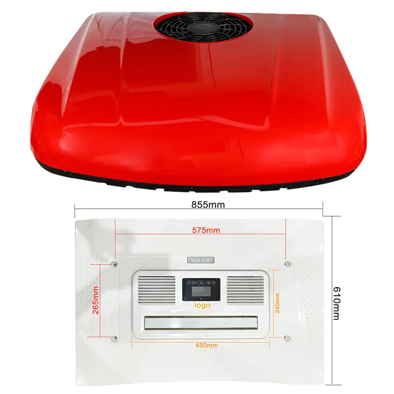 Roof 12/24v DC Inverter Air Conditioner Caravan Air Conditioning Rooftop Air Conditioner Ac Units