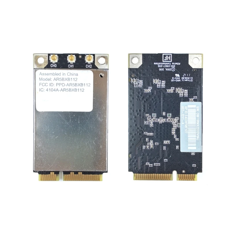 AR5BXB112 AR9380 Двухдиапазонная беспроводная карта Mini PCI-E 450 Мбит/с Сменная замена