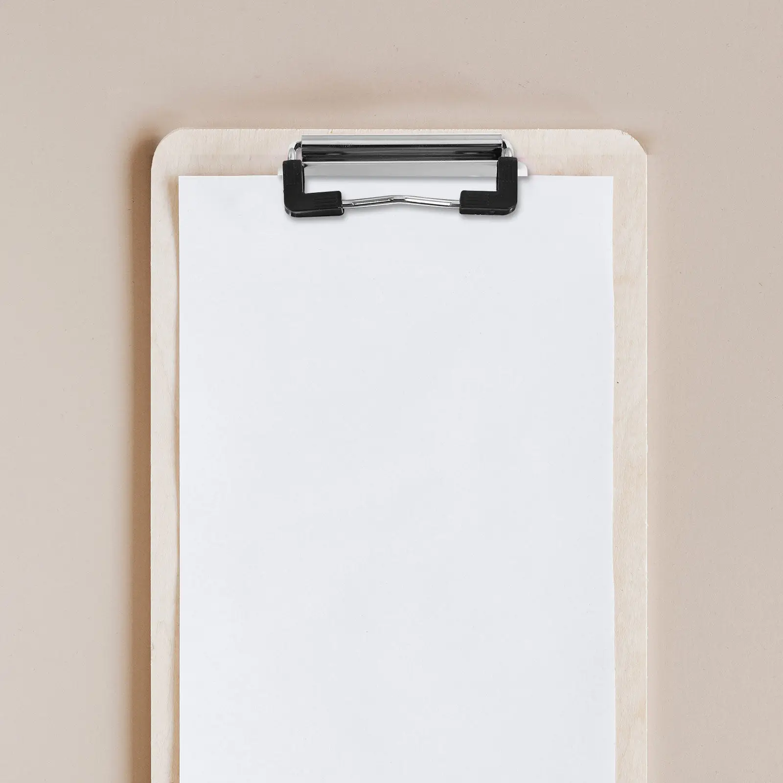 

15Pcs Metal Clipboard Clips Portable Low Profile Spring Loaded Hardboard Clips for School Office Home File Folder Stationery