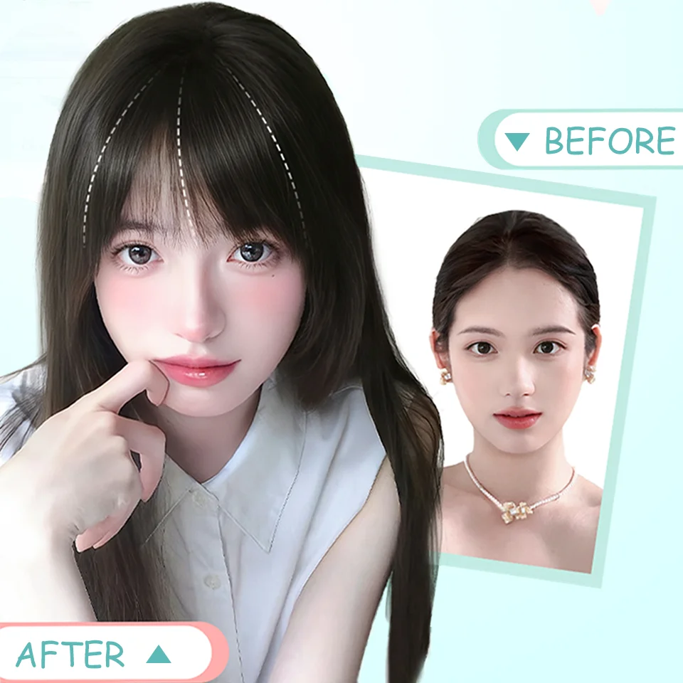 Thumbnail 2 - #15 Trending Clip-In Fringe Bangs Right Now