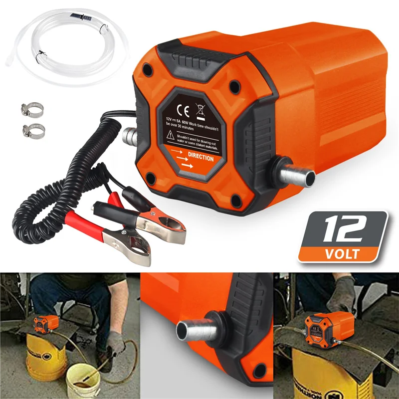 12V Electric Oil Suction Pump Oil Pump Oil Suction Pump Fuel Delivery Universal