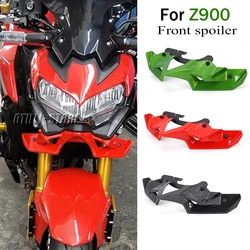 Carbon fiber Motorcycle z900 Naked Front Spoiler Winglet Aerodynamic Wing Kit Spoiler accessory For Kawasaki Z900 2020 2021 2022