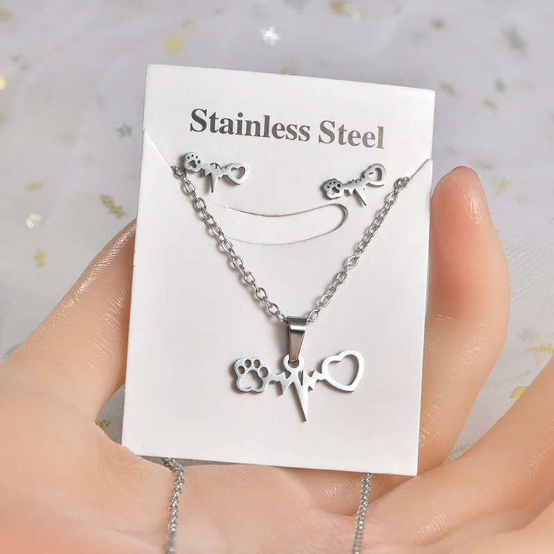 Silver Color Heart Earrings For Women Sweater Chain Love Romantic Elegant Fashion Pendant Jewelry Party Gift image 6