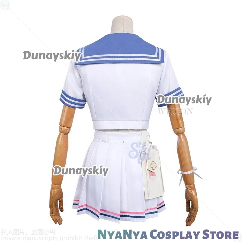 Anime Jogo Azul Arquivo Cosplay Urawa Hanako ssissiKawaii Sexy JK Uniforme Escolar Vestido Jirai Kei Lolita Festa de Halloween