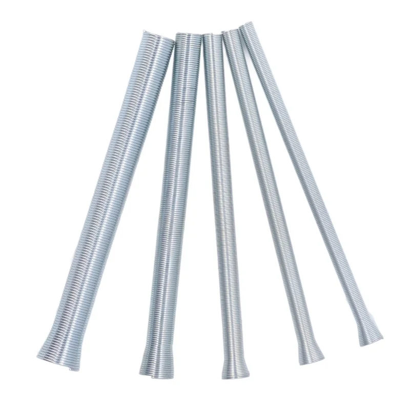 

Набор пружинных трубогиб для медных алюминиевых тонкостенных стальных трубок 5/8 дюйма 1/2 дюйма 3/8 дюйма 5/16 дюйма 1/4 дюйма