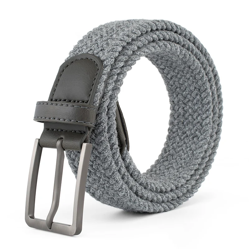 Sport Unisex Belt High Quality Canvas Alloy Pin Buckle Men Belt Casual Versatile Pants Women Belt Simple Nylon Elastic Belts