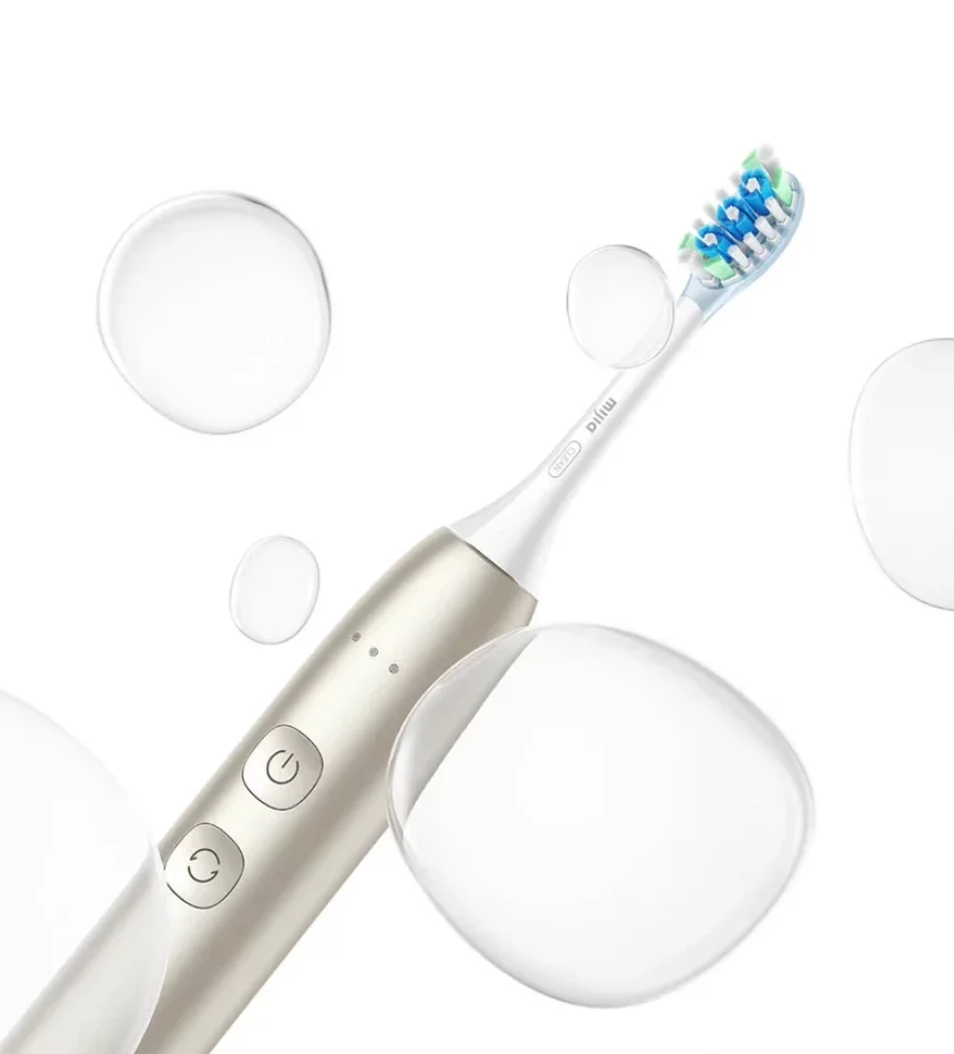 Original XIAOMI Smart 5 Modes Multi directional Vibrating Electric Toothbrush Full Body Waterproof Long Battery App Control