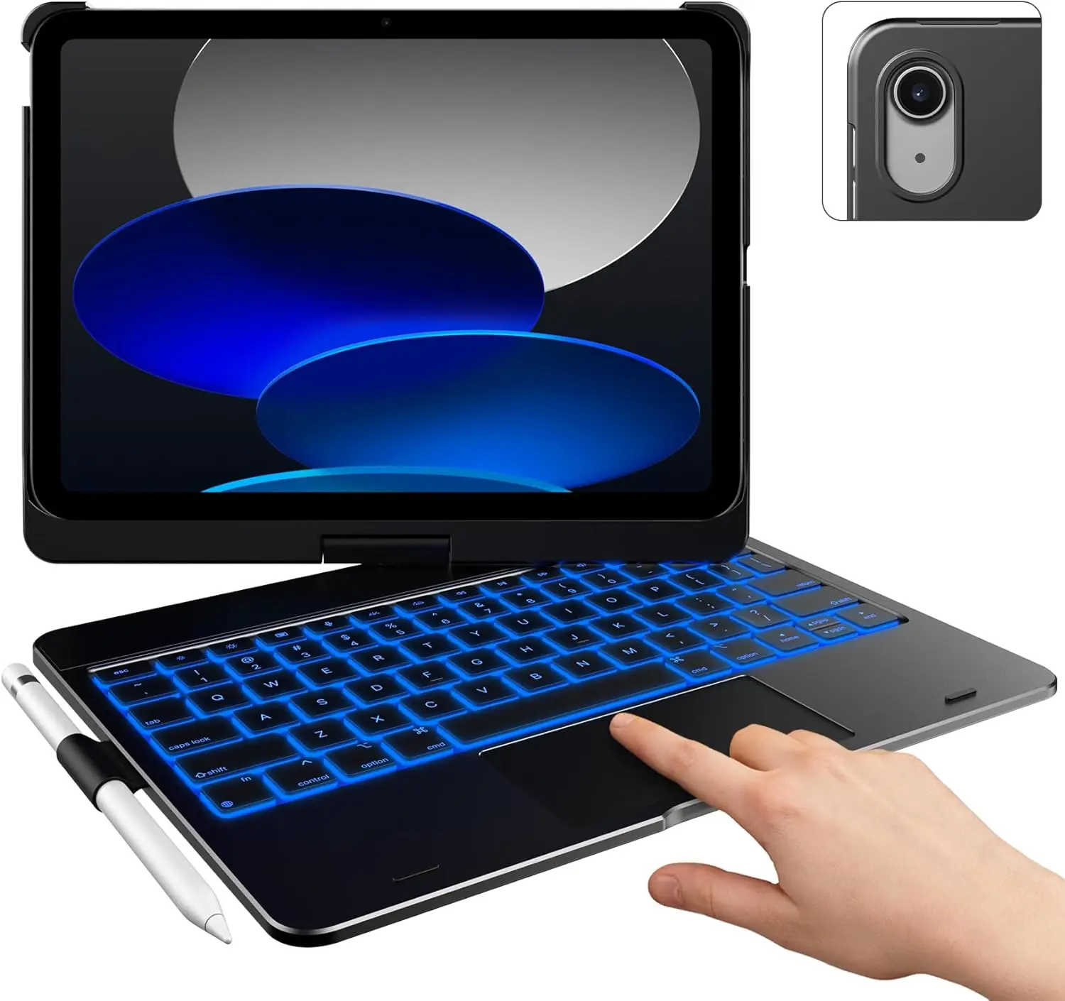 

Premium Wireless Bluetooth Headphones with Noise Cancellation, 30-Hour Battery Life, Hi-Fi Sound for Travel Workout