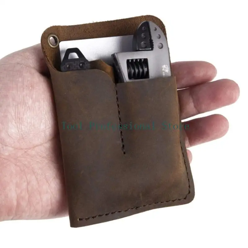 57QF EDC Pocket Organizer Pouch Knives Sheath Holster for Flashlight/actical Pen/Multi-Tool/Wallet Card/Passport/Credit Card