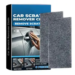 Nano Sparkle Cloth 6Pcs Nano Car Scratch Remover Multi-Purpose Reusable Nanosparkle Cloth Restores Color Auto Scratch Remover