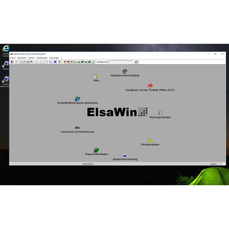 2025 Hot! ElsaWin 6.0 Latest Version for V-W For A-udi For Sk-oda For S-eat Auto Repair Software Motiva Elsa Win 6.0 up to 2017
