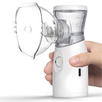 Portable Mesh Nebulizer Adjustable Fog Steam Inhaler For Adults Kids Medical Device for Respiratory Nebulizador USB Charge