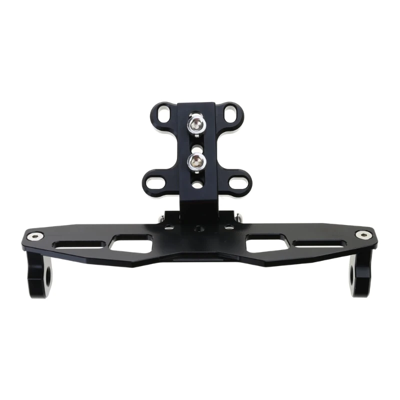 Adjustable Motorcycles License Plate Holder Bracket with Light Fit for TFX150 MslaL150 Motorbike Accessories Dropship