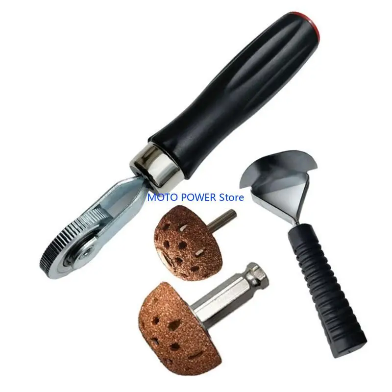 G7ND Motorcycle Car Tennessless Pnewless Puncture Repair Tool Tyle Tool Emergency Tire Repair Tool Roller, Roule tampon