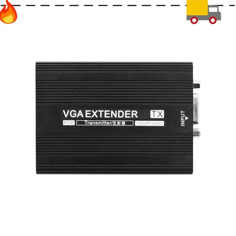 

150 м сетевой удлинитель VGA RJ45 VGA удлинитель аудио передатчик приемник для источника питания POE вилка стандарта Великобритании 1 компл.