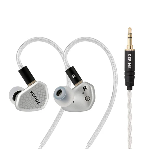Наушники KEFINE Klean SV Wired Hi-Fi IEM с 10-мм динамическим драйвером — фото товара