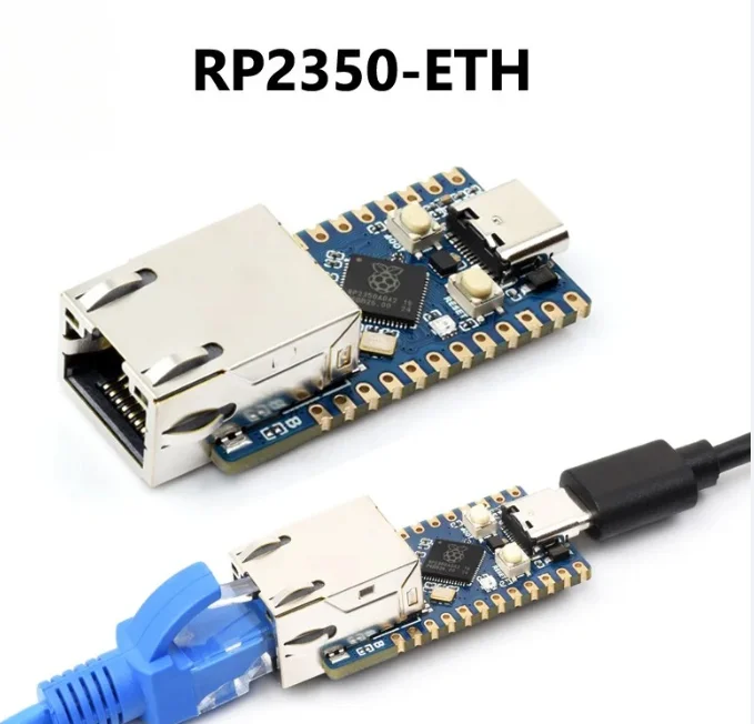 RP2350 ETH Mini Development Board Official RP2350 Microcontroller RISC-V