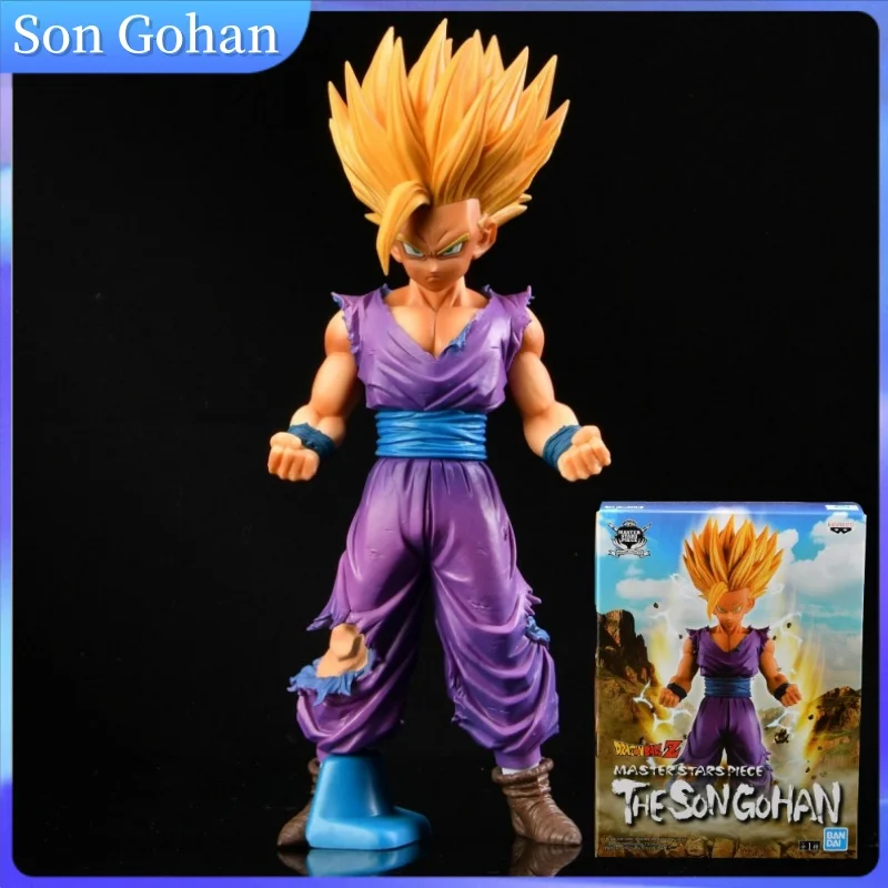 Genuine Dragon Ball Z Msp Master Stars Piece The Son Gohan Model Figure Home Decoration Collection Toy Birthday Graduation Gift