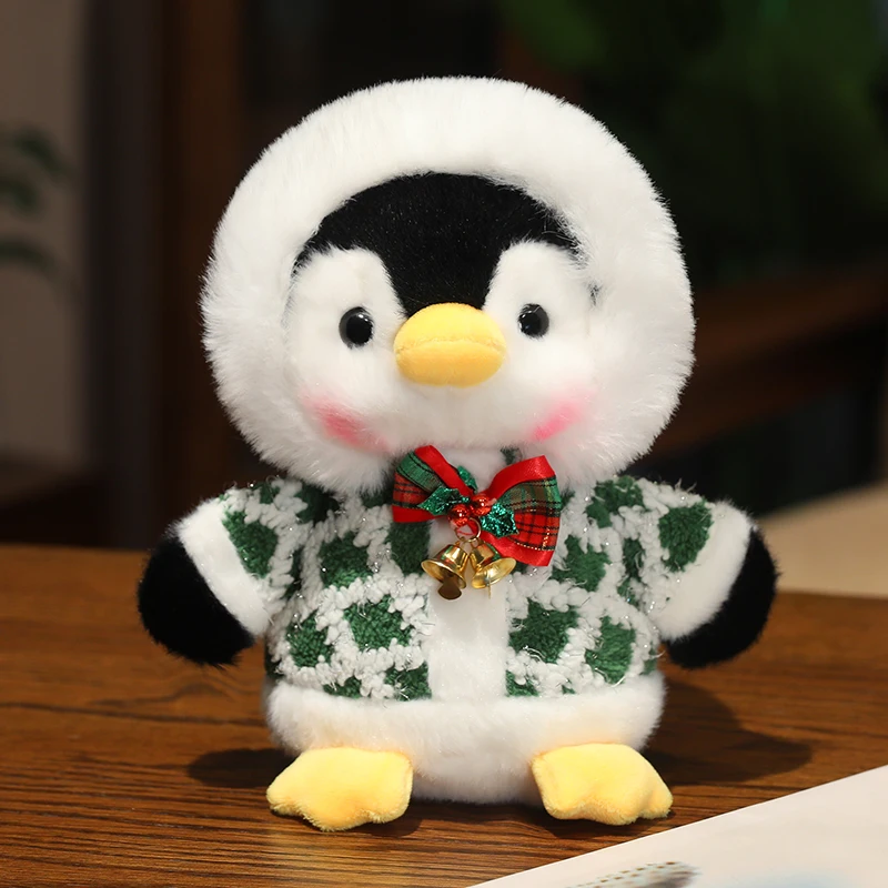 2024 Christmas Cute Penguin Plush Toy Kids Girl gift Merry Christmas Decor for Home Xmas Ornaments Navidad 2025 Happy New Year