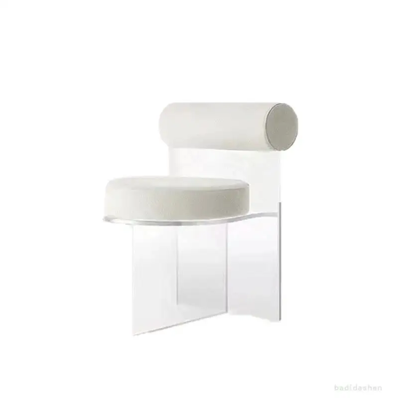 

Transparent, dining chair, small apartment, household, cosmetic chair, suspension, acrylic