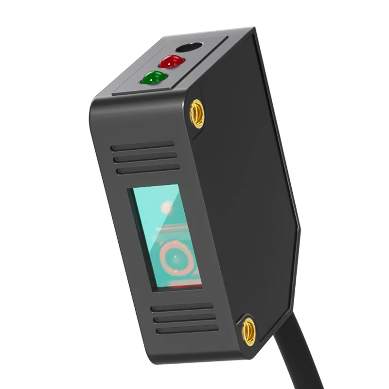 

FUWEI FJNS10 Square Laser Sensor Fine Beam Transparent Body Detection Visible Red Light Spot Diffuse Reflection Laser Sensor