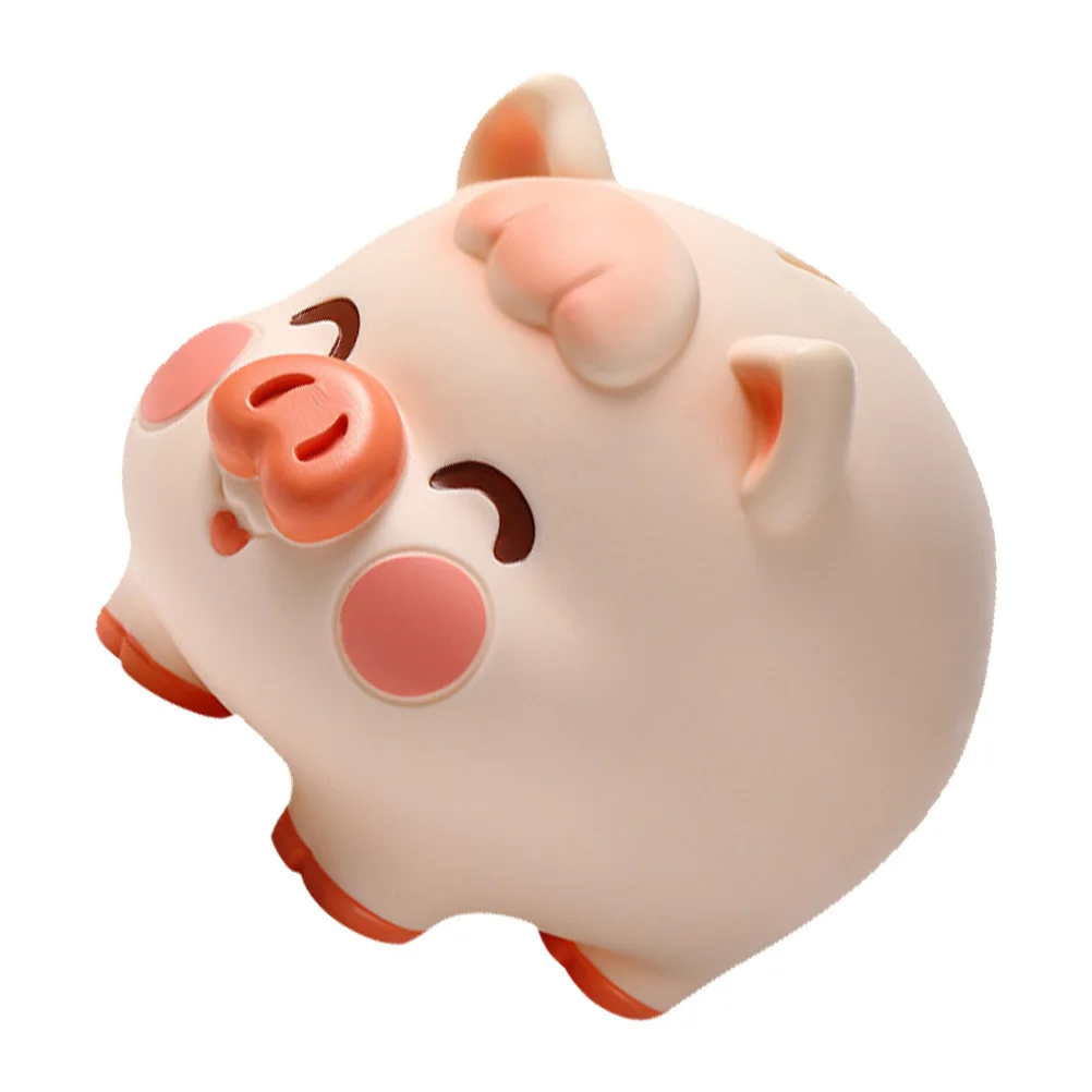 

Unbreakable Vinyl Piggy Bank Cute Animal-Shaped Money Jar for Kids Safe Savings Bank for Home School Travel Money Jar