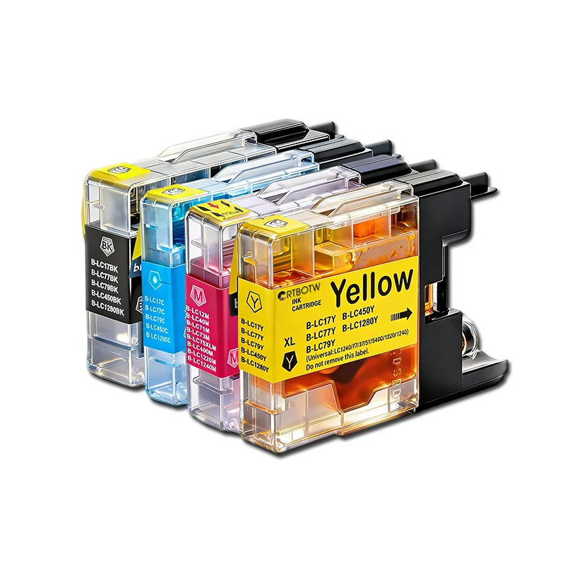 Wkład atramentowy LC1240 1280 kompatybilny z Brother LC1220 do drukarek MFC-J280W J430W J435W J5910DW J625DW J6510DW J6910DW DCP-J725DW — zdjęcie produktu 7