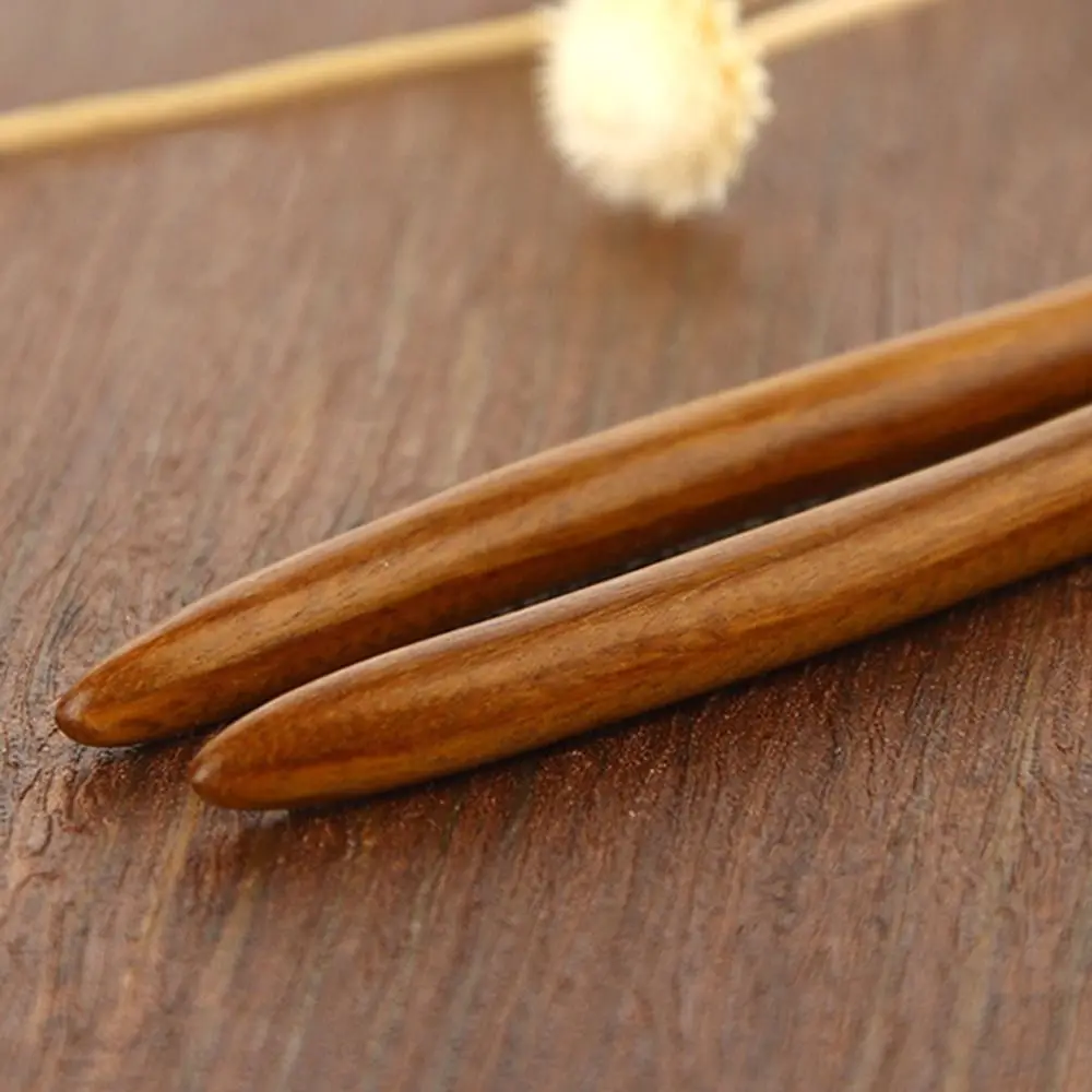 Cheongsam Hair Comb Clip Girl Hair Accessories Hanfu Hair Sticks Wooden Hairpin Chinese Style Headwear U Shape Hairpin