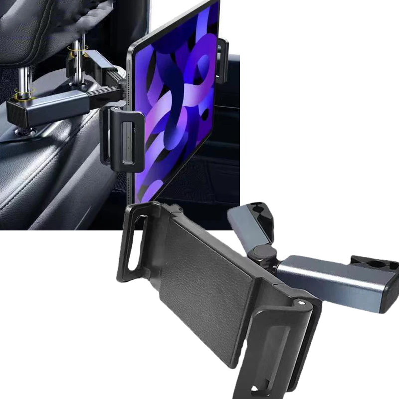 

Модернизированный автомобильный подголовник, держатель для телефона, телескопический антивибрационный автоматический настольный держатель, крепление для смартфона для iPad 4-12,9 дюймов, iPhone