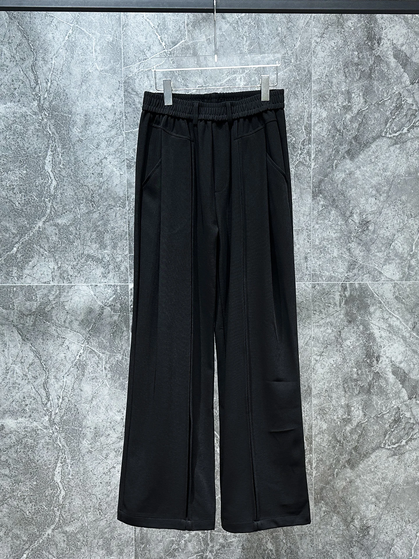 

Cool Straight Leg Casual Pants Men's Faionable Loose Fit Long Trousers Trendy Design Korean Sle Autumn Youth Leisure Trou...