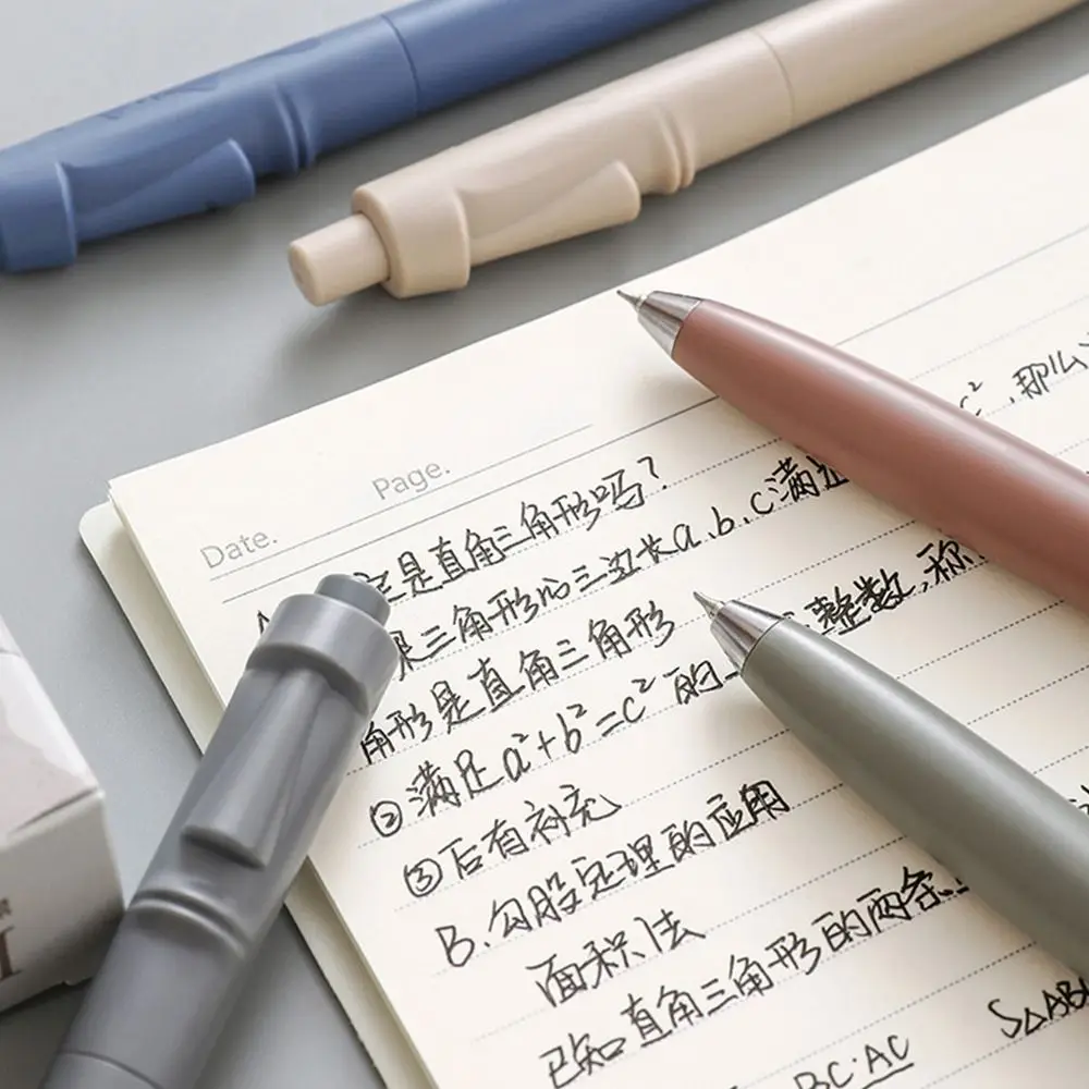 التجفيف السريع CS تلميح جيب القلم قصير صغير 0.5 مللي متر الحبر الأسود قلم حبر جاف التجفيف السريع هلام القلم مكتب المدرسة #4