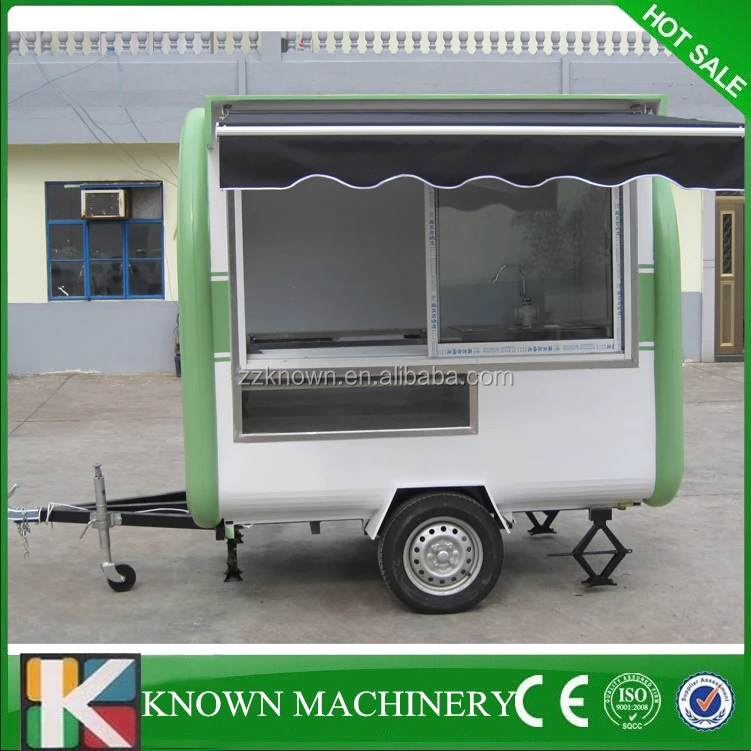 OEM Mobile fast food carts kiosk/ice cream kiosk for sale/italian ice cream cart