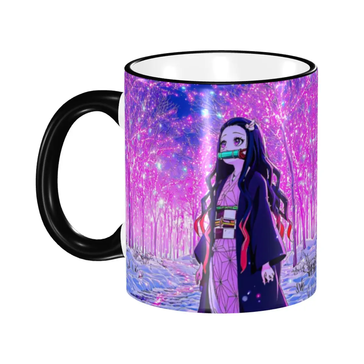 Personalisierte D-Demons Slayers Tasse DIY Kimetsus No Yaibas Cartoon Anime Keramik Tee Milch Kaffee Becher