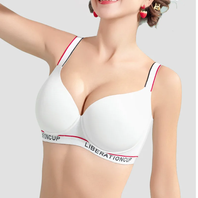 Large Size Lingerie For Women Seamless Gathering Anti Sagging Bra Brasier Mujer Brassiere Femme B C D E F G H 75 80 85 90 100