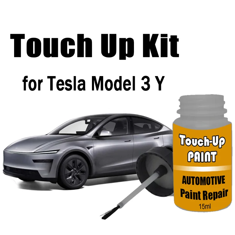 

Car Touch-Up Paint Kit (with brush) for Tesla Model 3 Y 2025 2024 2023 Paint Scratch Remover Car Paint Care Accessories