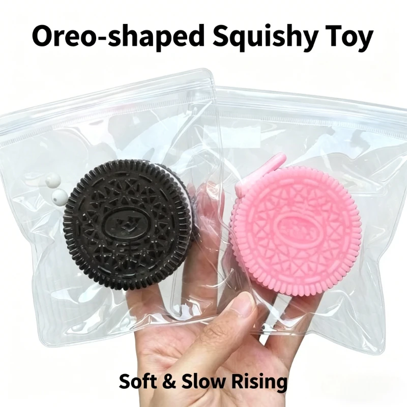 Biscuit Stress Relief Toy Funny Squeeze Cookie Soft Squishes Hand Relax Sensory Fidget Toy Anti Anxiety Decompression Toy
