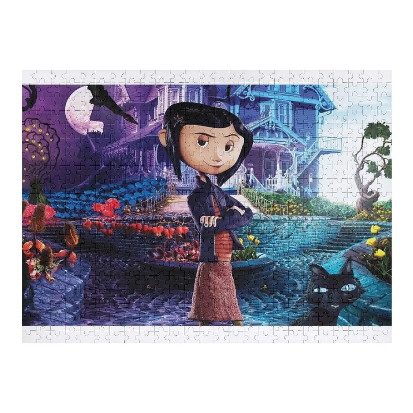 

Halloween Theme Jigsaw Puzzle Personalized Gifts Scale Motors Custom Wooden Name Puzzle