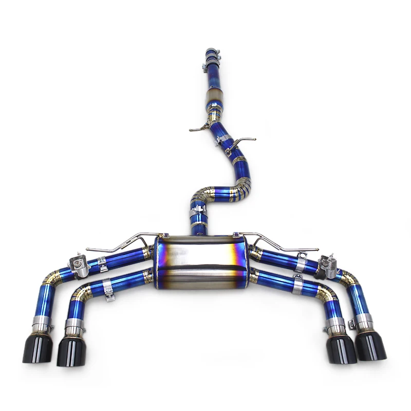 

Racing Performance Titanium Catback Exhaust For VW GOLF MK8 8R 2.0T 2020-2024 Performance Muffler Valve Exhaust Catback System