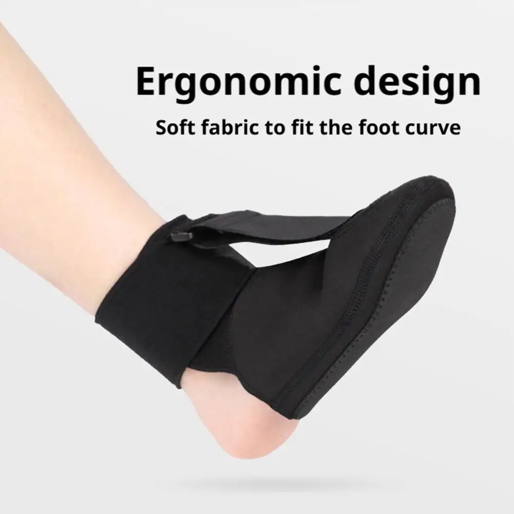 

Ankle-Foot Orthosis Brace, Foot Drop Corrector with Plantar Fixed Stretch, Freely Adjustable Stretching Angle for Recovery