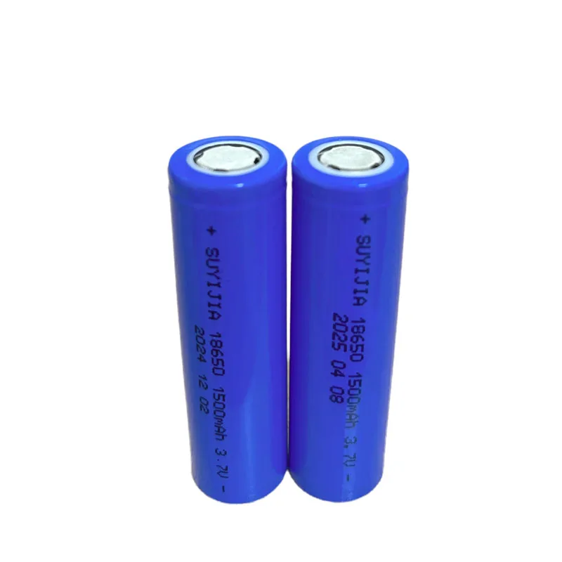 18650 1500 مللي أمبير بطارية قابلة للشحن 3.7 فولت بطارية ليثيوم أيون لمؤشر الجرس مصباح يدوي مع شاحن #3