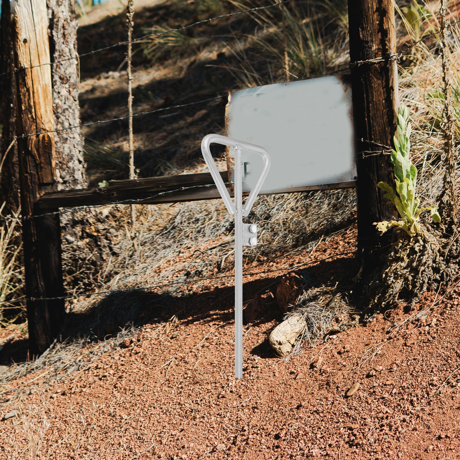 Verzinkter Erdungsstab, Eisen-Erdungspfosten, einfache Installation, stabile Erdung, Außenprojekte, elektrische Heimgebrauch