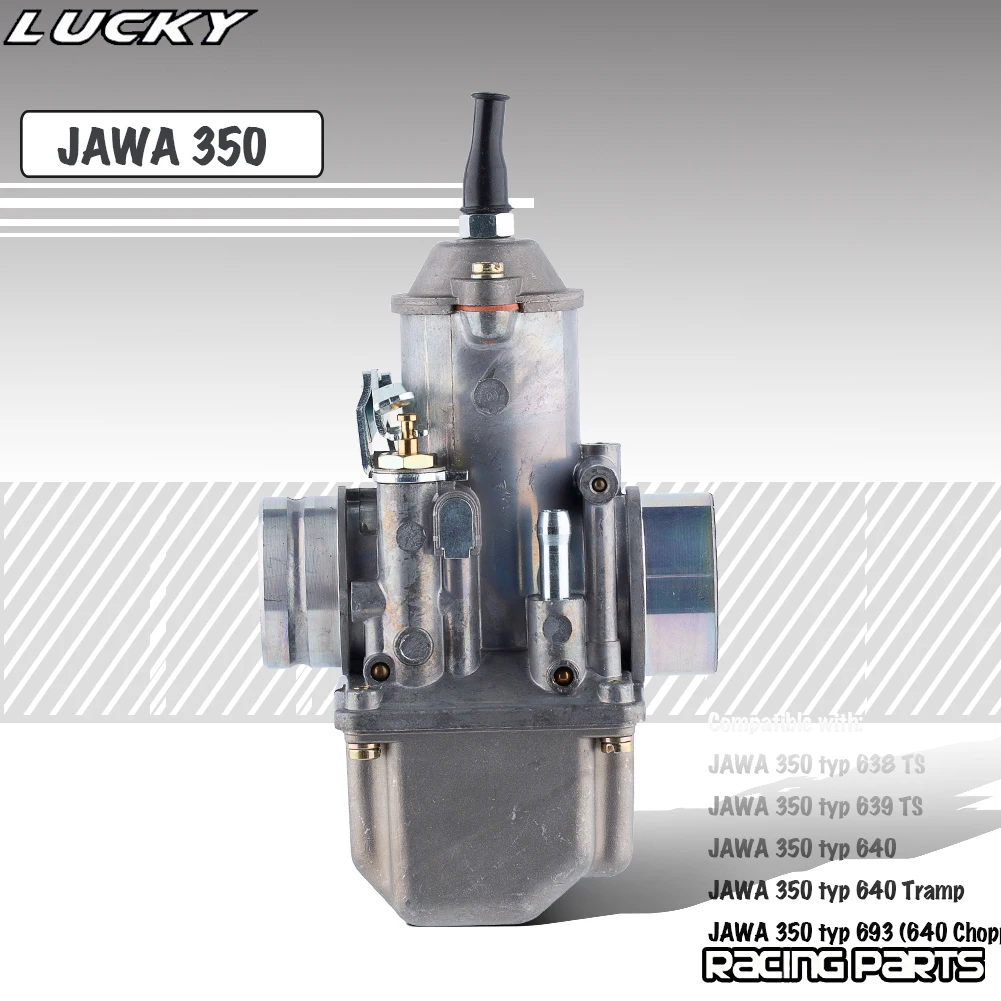 NEW JAWA 350 Carburetor 28mm For JAWA350 TS Type 638 639 640 693 Chopper 12V Vergaser Motorcycle Carbn Scooter Dirt Pit Bike