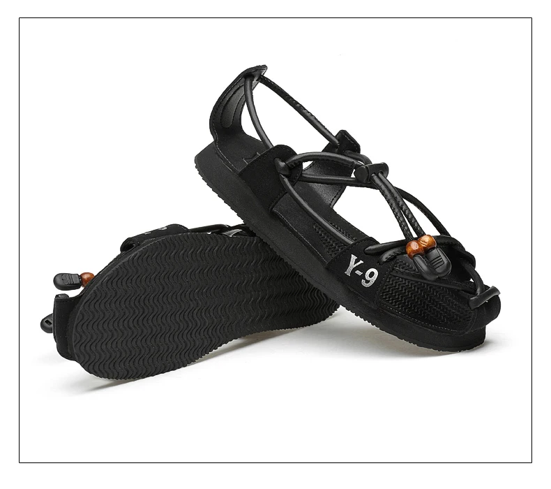 Summer Men Sandals New High Quality Leather Mens Casual Shoes Outdoor Men Leather Sandals for Men Beach Shoes Roman Men's Shoes