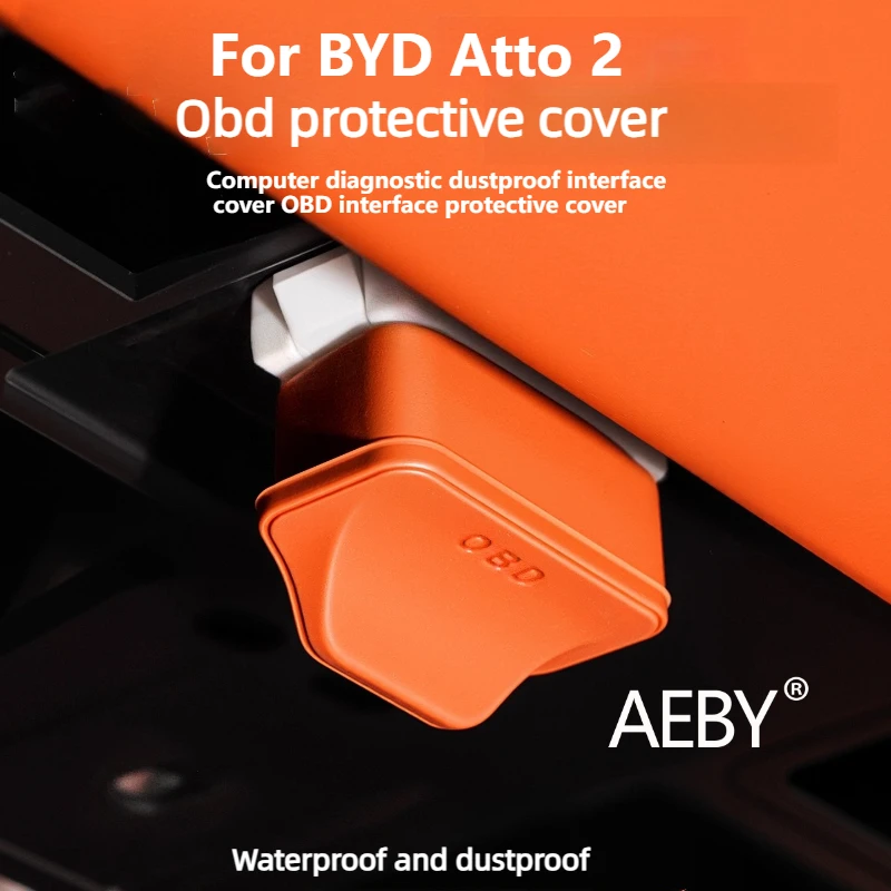 

AEBY For BYD Atto 2 Smart Driving Edition 2024-2025 Car OBD Diagnostic Port Protective Cover, Anti-Dust Waterproof Accessories