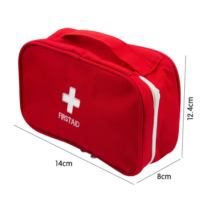 Kits de primeros auxilios vacíos, bolsas de emergencia de gran capacidad, portátiles, para supervivencia al aire libre, para el hogar y el coche