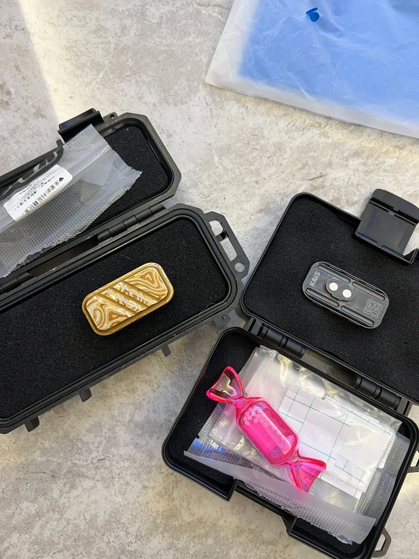Used EDC Kais Spray Bronze Horse, Zirconium Tuning Fork Juguetes Sensoriales Antiestrés